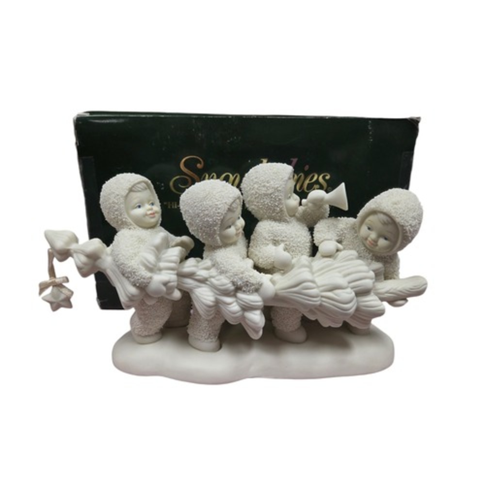 1997 Department 56 Snowbabies Hi Ho Hi Ho To Frolic Land We Go 65.68853